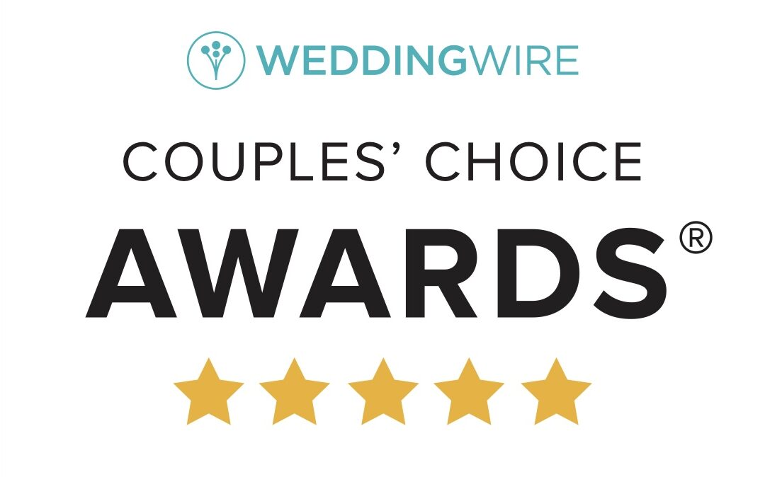 WeddingWire Couples Choice Awards five stars